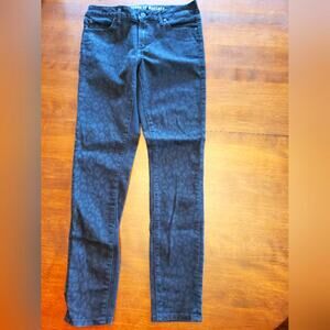 Articles of Society 27 black and‎ red animal print design